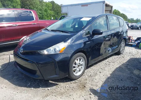 2016 Toyota Prius V Two из США, поврежденный, VIN JTDZN3EU9GJ044105